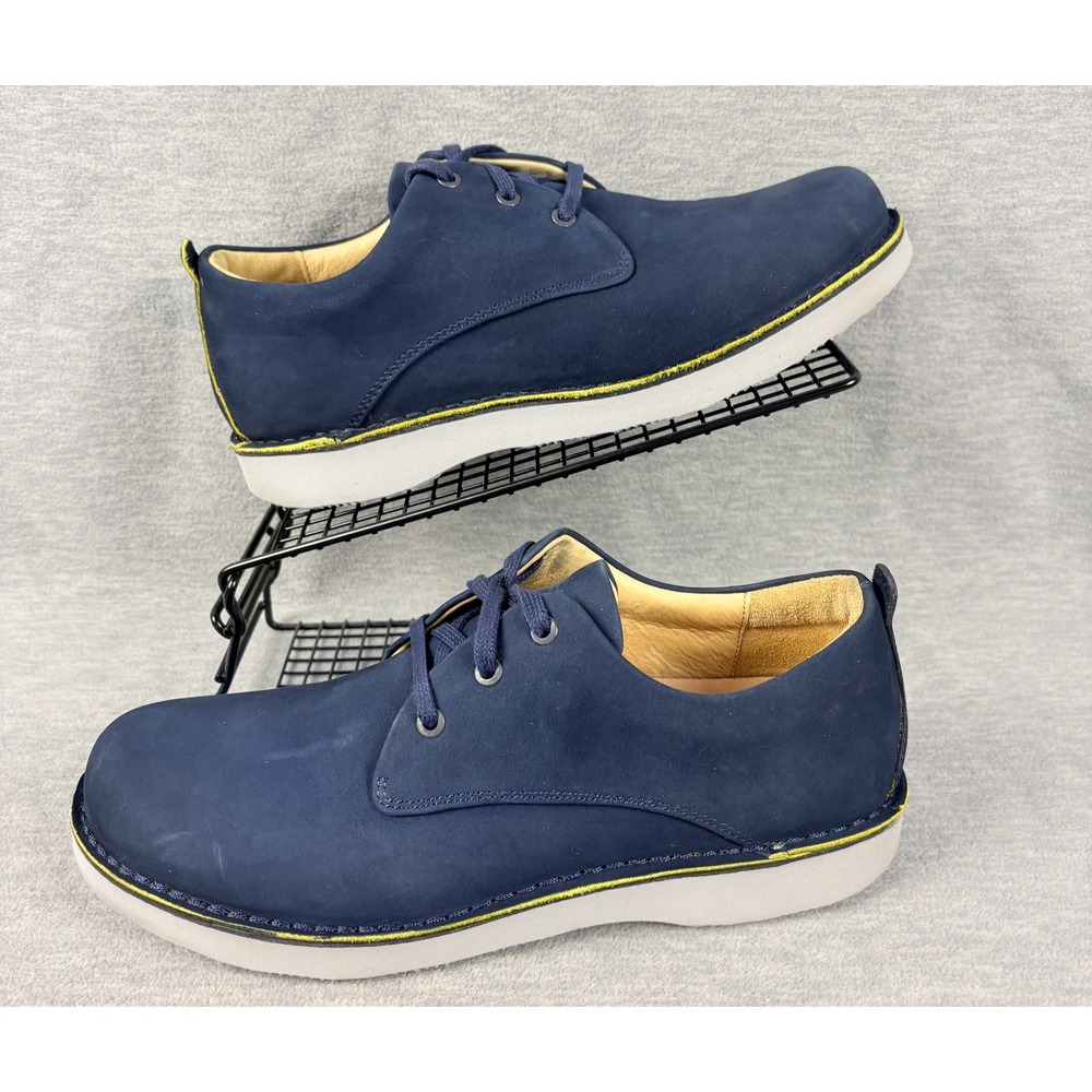 Samuel Hubbard Hubbard Oxfords Mens 10.5 Blue Navy Nubuck Leather Confort